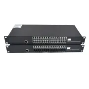 32/48/64 x POST RJ11 Telephone and RJ45 Fast Ethernet over Fiber Optic Extenders