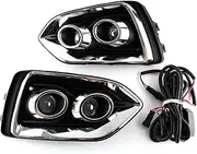 LED DRL Daytime Running Light Front Bumper Driving Fog Lamps Compatible With Hyundai Accent Solaris 2017 2018 2019 2020