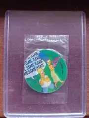Homer & Marge #144 Sealed Magic Motion Tazo - Frito Lays 1996 The Simpson