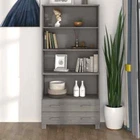 Highboard "HAMAR" Solid Wood Pine Light Grey vidaXL