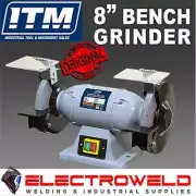 ITM Industrial 8" 200mm Bench Grinder Portable Grinding Machine NVR 240V GR801A