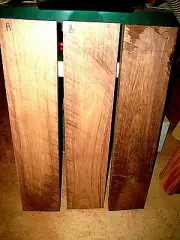 ONE PIECE BEAUTIFUL THICK KILN DRIED 8/4 WALNUT LUMBER WOOD ~24" X 10" X 2"