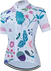 [xingrass] Women's Cycling Jersey Short Sleeve Bike Jacket Biking Shirt Quick Dry Breathable Mountain Bicycle Clothing