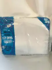 NOS Grants Solids Double Full Flat Sheet White