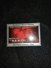 Touchstone Pictures Mission To Mars (The movie ) 2000 pin back * New PROMO