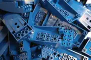 10 Lego Dark Blue Cockpit 10 x 4 x 2 Curved, Alpha Team inv 129