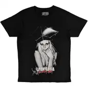 Lady Gaga Unisex Adult Bloody Mary Cotton T-Shirt Black L