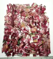 590-Ct Beautiful Natural Color Pinkish Tourmaline Crystal Lot From Afghanistan