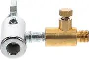 PLAFOPE Slim Threaded Air Pump Connector Fit for Tire Bike Inflatable Beds Chuck Adapter