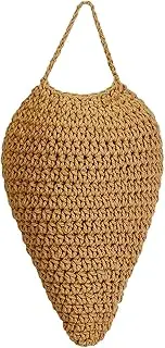 Furtryvl Woven Crochet Wasp Nest Decoy, Large Crochet Wasps Nests, Hanging Decoy Trap for Outdoor Garden