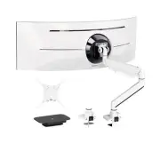17-57 inch Ultrawide Monitor Arm - PUTORSEN, up to 59.4 lbs, Heavy Duty Monit...