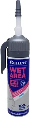 Selleys Ezi Press Wet Area Silicone Sealant 100 G, White