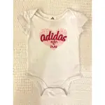 ADIDAS女寶寶短袖包屁衣（二手八成新）