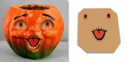 REPLACEMENT GLASSINE PAPER INSERT FOR MEDIUM CHOIR BOY HALLOWEEN LANTERN #L