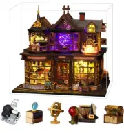 Magic House DIY Magic Treasure House Miniature Kit Mini Doll House Building Kit