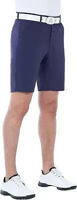 Royal and Awesome Men`s Golf Shorts Navy Blue Golf Shorts Waist 30 - 44