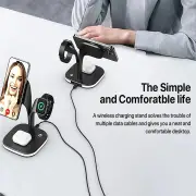 5 in 1 Wireless Charging Station with Night Light