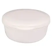 Compact Round Shape Soap Box Case Dish Container Holder with Draining Plate Cover compatible Travel_Special Gift