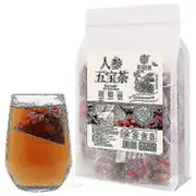 Ginseng Five Treasure Herbal Tea – 250g Natural Immune Support, Energy Boost & Stress Relief – Traditional Chinese Medicinal Tea 3Bag 150Pcs
