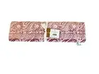 NWT Pottery Barn Table Runner Block Print Paisley Red White 18x108"