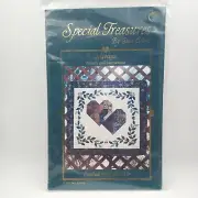 Special Treasures Always Applique Quilt Pattern Wall Hanging 36"x36"