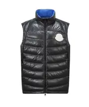 Moncler Logo Patch Down Vest 1,2,3,4,5 grey