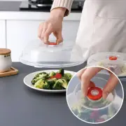Microwave Splatter Cover, 9 Inch Splash Proof Cover for Microwave Oven Heat-R...