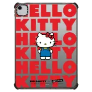 iPad Air (4th/5th gen) iPad Impact Case Hello Kitty Graphic Logo iPad Case