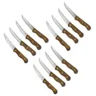 Chicago Cutlery B144 4pc Walnut Tradition Steak Knife Set (3-Pack)