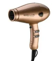 Speedy Supalite Ionic Ceramic Proffesional Hairdryer Gold 2200 watt