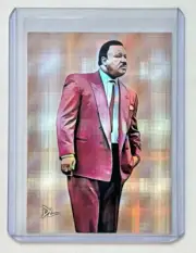 Nolan Richardson Limited "Arkansas Razorbacks" Artist Signed Refractor Card 1/1