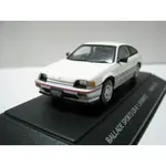 現貨/SAPI 1:43 BALLADE SPORTS CR-X S 1.5I(WHITE)1983 本田合金模型