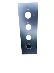 NEW HOMEDEC Plate Only 3 Way Shower Diverter 3 Function Thermostatic Matte Black