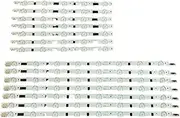 LVNVNZBZDA LED Backlight Strip Fit for Samsung UA40F6400DK UA40F6420AJ UA40F6510AR UA40F6510AS UA40F6700AM UA40F6800AM UA40F6800AR UA40F6800DK