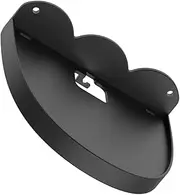 Practical Home Audio Stand Wall-Mounted Speaker Shelf Black Wire Winder 1.5m Cord for