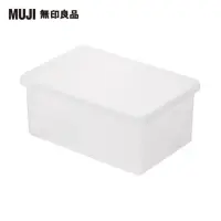 在飛比找momo購物網優惠-【MUJI 無印良品】PP收納箱/中型