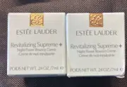 2x Estee Lauder Revitalizing Supreme Night Power Bounce Cream .24 Oz ea NIB