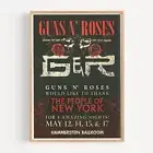 Guns N' Roses Retro Vintage Concert Music Band Poster Print