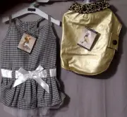ZACK & ZOEY Goldie Coat (Small) or Gingham BLING RHINESTONE Dress (x-Small) BNWT