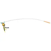 Lexi & Me Bumble Bee Wire Cat Teaser Wand
