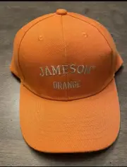 BRAND NEW! Jameson Orange Irish Whiskey Baseball Cap Strapback Adjustable Hat