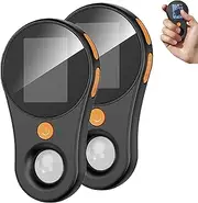Hailoyearn Magnifying Glass, Portable Handheld Magnifying Glass, Portable Handheld Digital Electron Microscope, 500x Fixed Magnification Microscope for Close Work (Black*2)