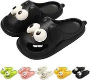 [Generic] Soulmate Slippers, Soulmate Slippers Tongue Out, Big Eye Dog Slipper, Cute Funny 3d Big Eye Dog Fun Cartoon