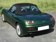 Fits Fiat Barchetta Convertible Soft Top & Plastic Window 1995-2005 Black CANVAS
