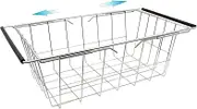 Orgneas Chest Freezer Organizer Bin Expandable Deep Freezer Wire Basket Storage Bin, Stainless Steel Over The Sink Dish Drying Rack for Kitchen