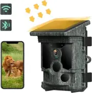 VOOPEAK Trail Camera Solar Powered 46MP 4K WiFi Bluetooth Game Camera