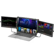 GTMEDIA Mate X 11.6inch 60Hz 1080P Dual Extender Screen Monitor Type-C HD Multi-system Gaming Display Screen for Smartph