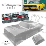 1/10 Onroad Rc Car Clear Body Shell For Traxxas 4tec Kyosho Fazer Sakura
