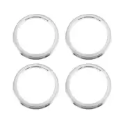 4 Pcs Car Exterior Decorations Wheel Center Rings Hub Centric