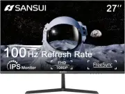 SANSUI 27 Inch Computer Monitor Full HD 1920 x 1080P 100Hz 27 inch IPS